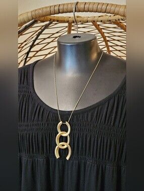 Adolfo Dominguez Gold Necklace